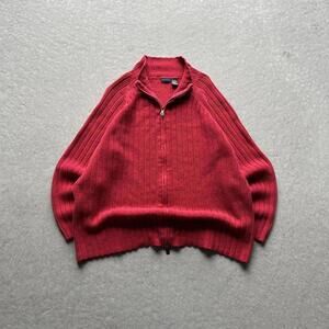 Vintage Y2K Bailey’s Point Full Zip Knit Sweater